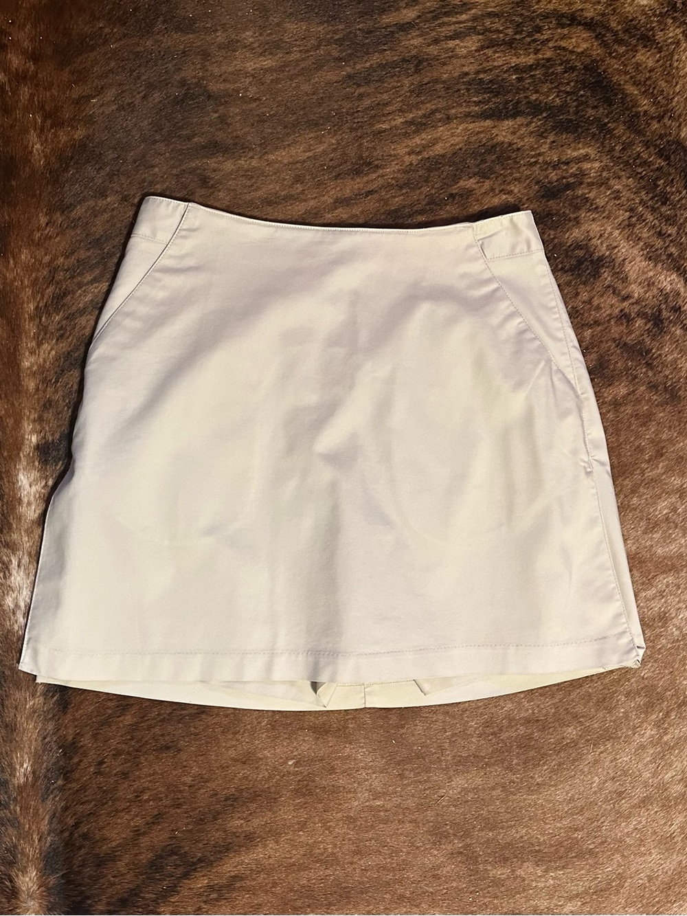 adidas Khaki Stretch Golf Skort